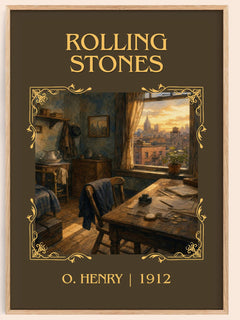 Rolling Stones Classic Book Art Print by O. Henry – book poster