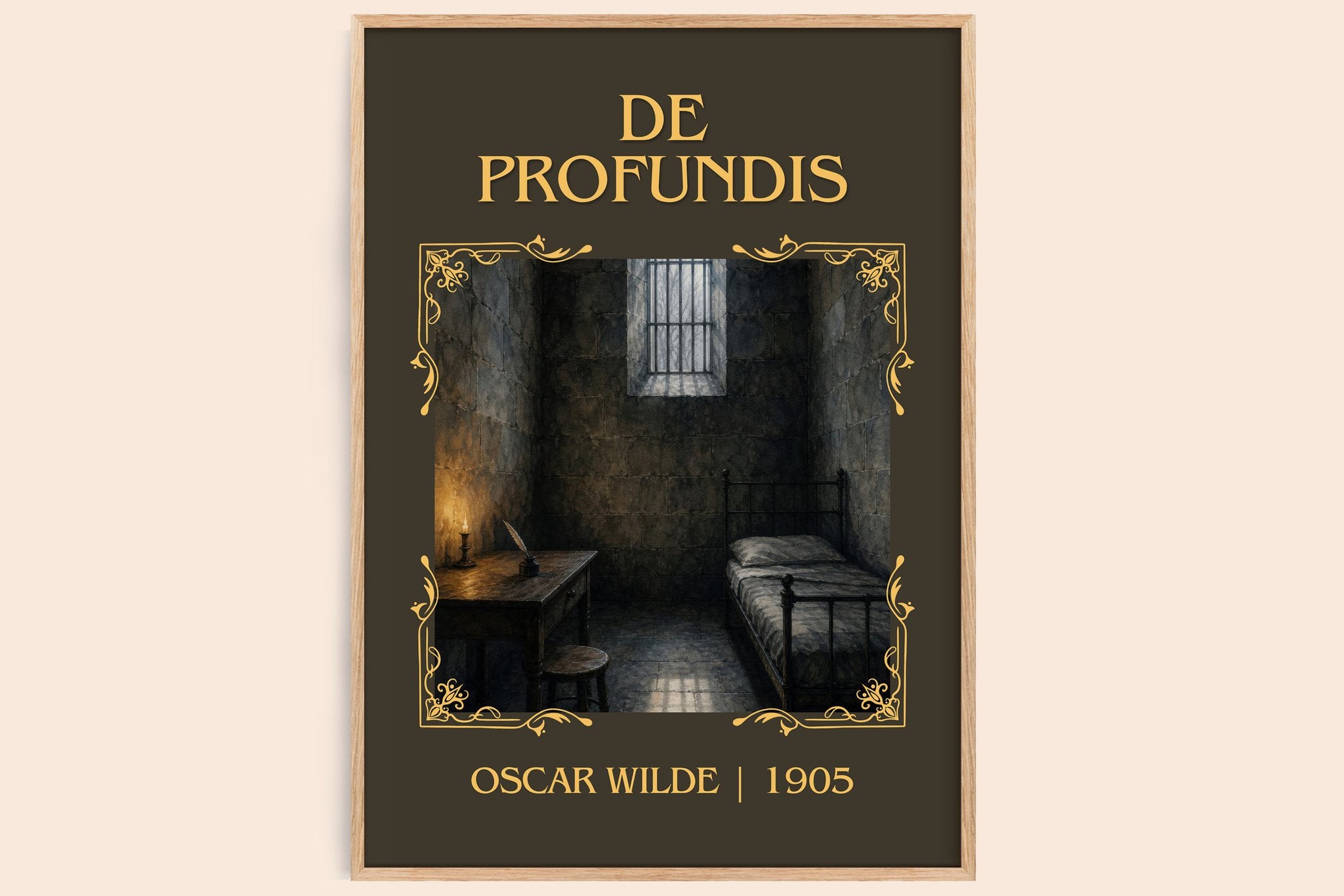 De Profundis Classic Book Art Print by Oscar Wilde