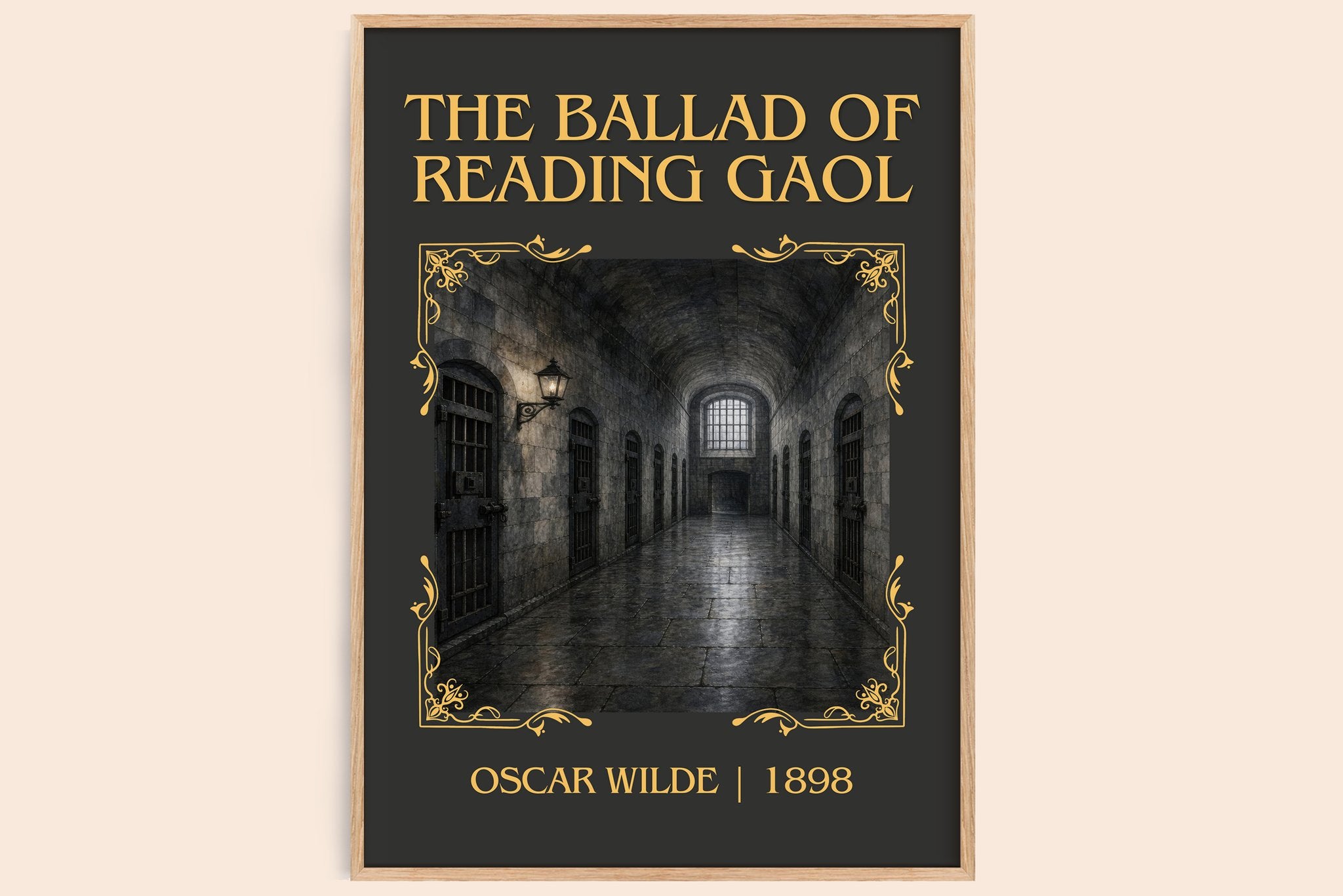 The Ballad Of Reading Gaol Classic Book Art Print by Oscar Wilde