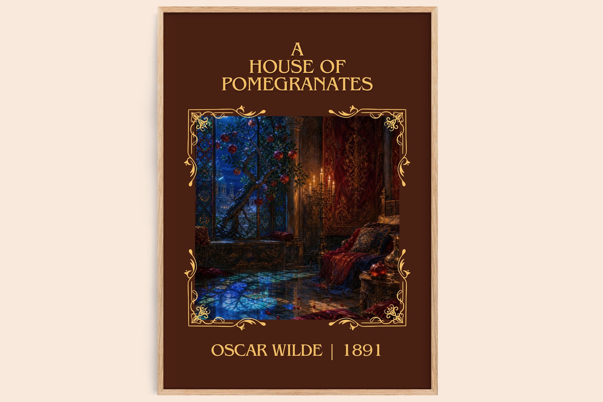 A House Of Pomegranates Classic Book Art Print by Oscar Wilde