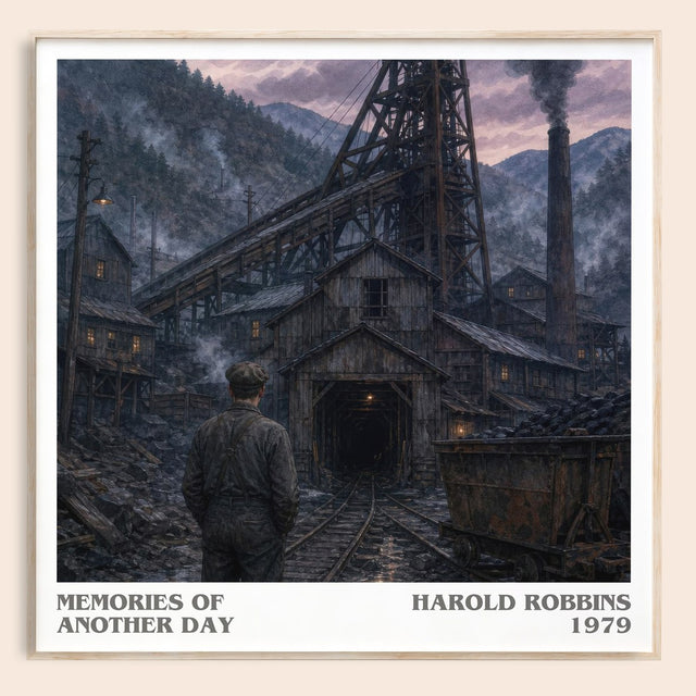 Memories Of Another Day Literary Art Print by Harold Robbins