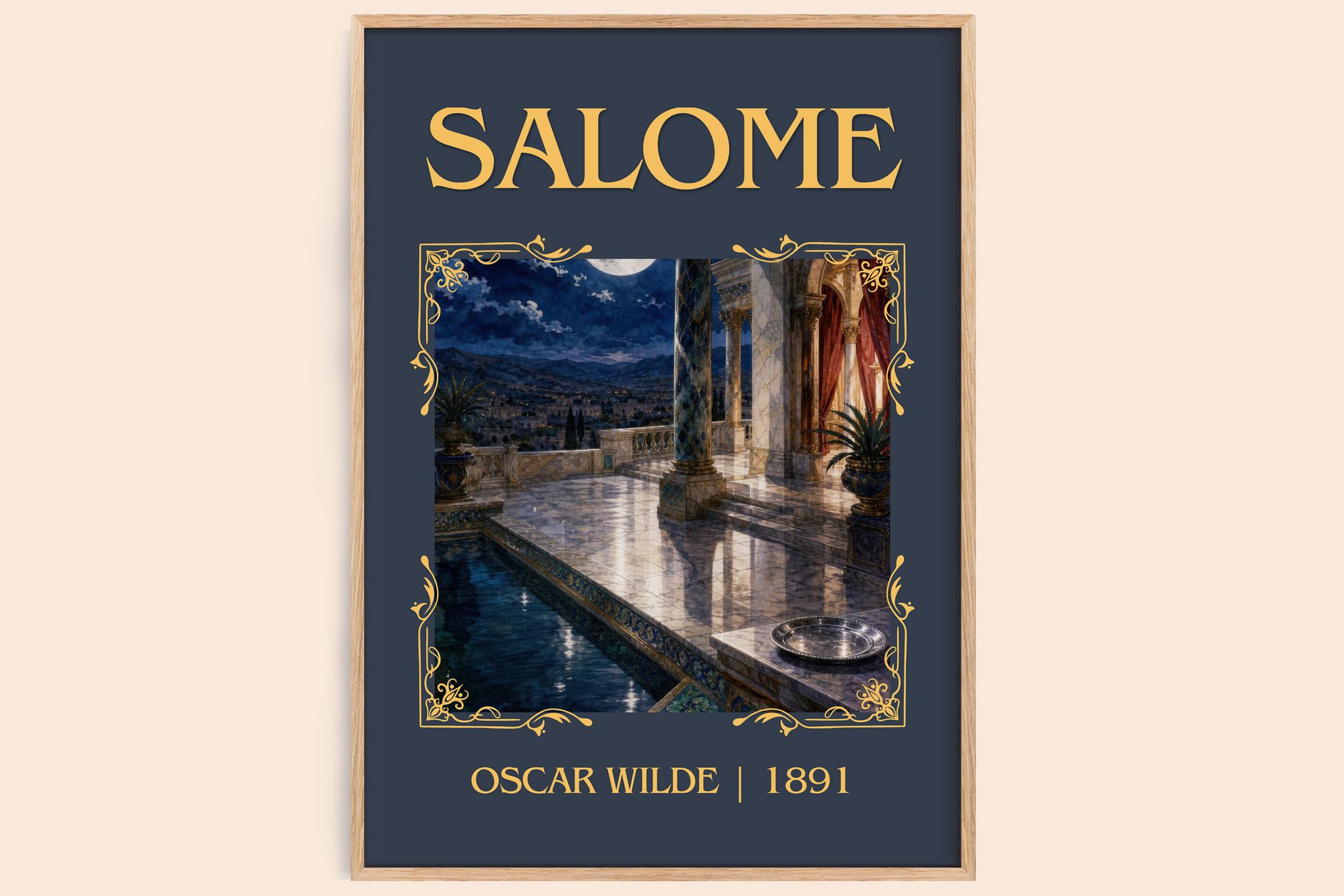 Salomé Classic Book Art Print by Oscar Wilde