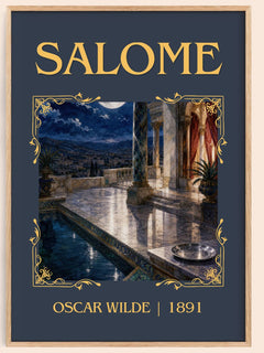 Salomé Classic Book Art Print by Oscar Wilde – book poster
