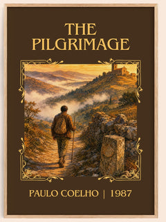 The Pilgrimage Classic Book Art Print by Paulo Coelho – book poster