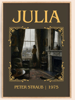 Julia Classic Book Art Print by Peter Straub – book poster