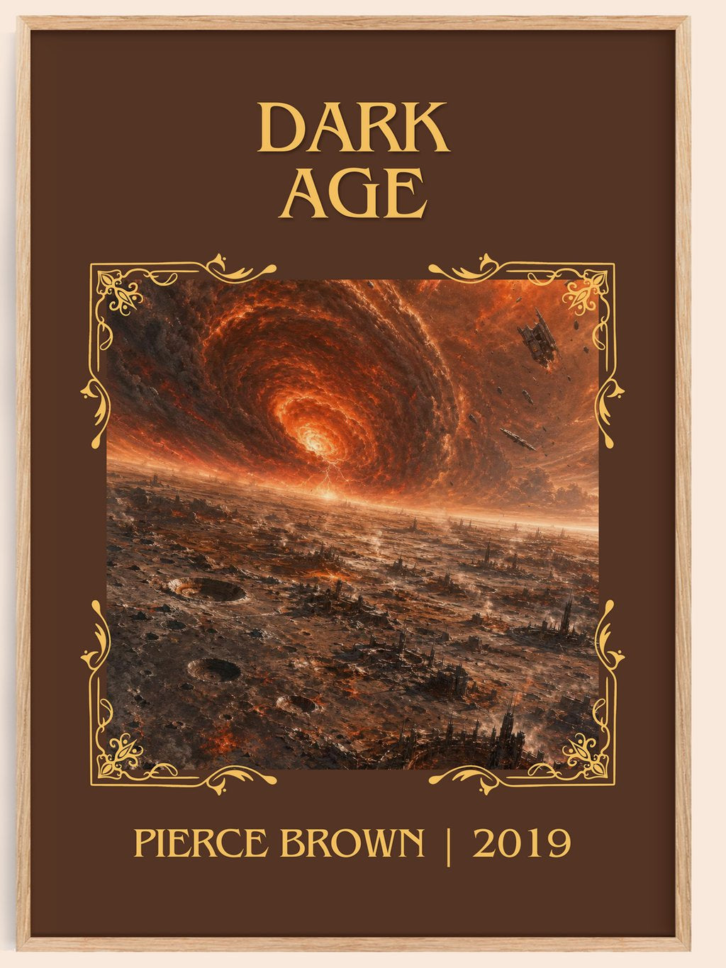 Dark Age Classic Book Art Print by Pierce Brown – book poster