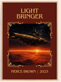 Light Bringer Classic Book Art Print by Pierce Brown – book poster