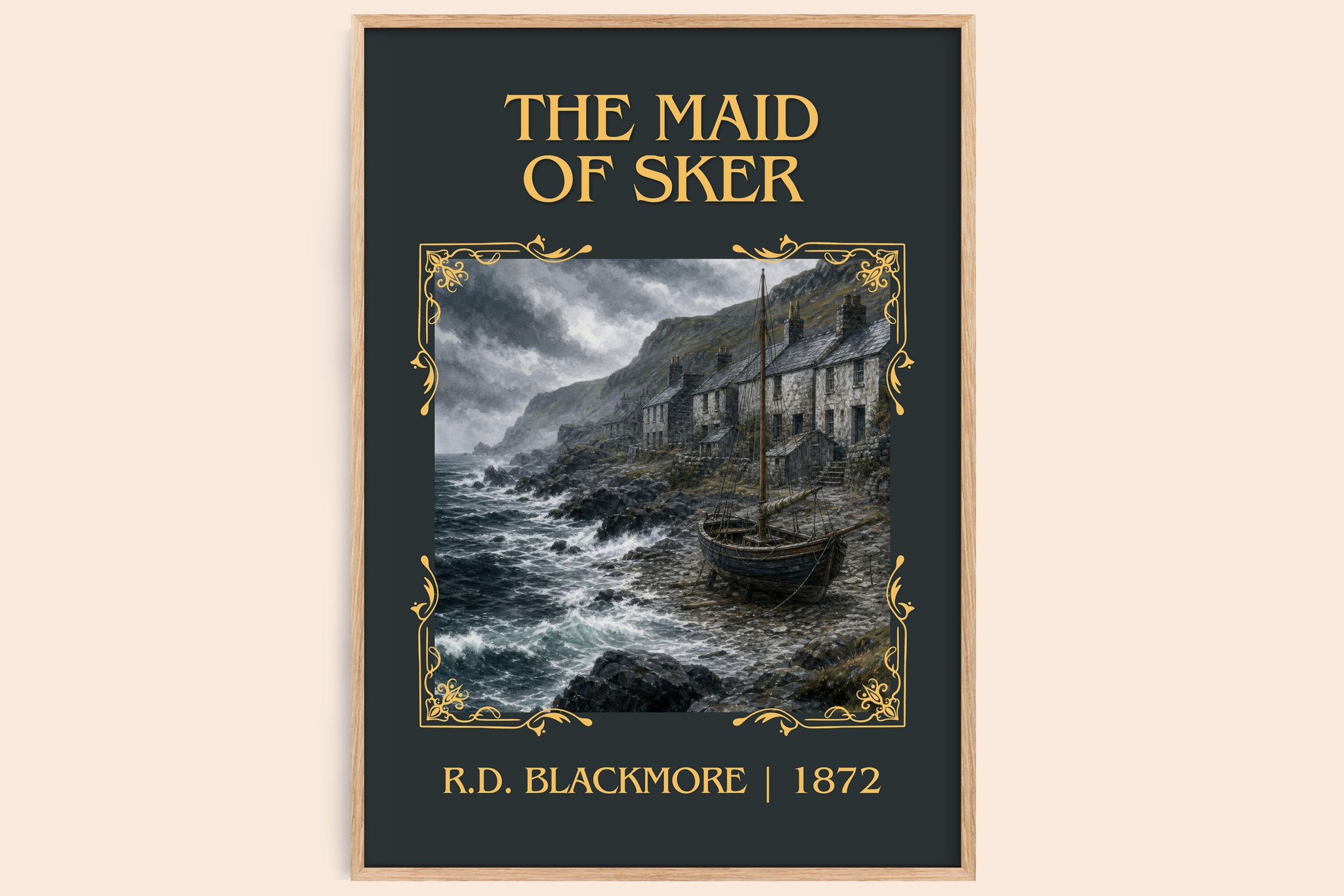 The Maid Of Sker Classic Book Art Print by R.D. Blackmore