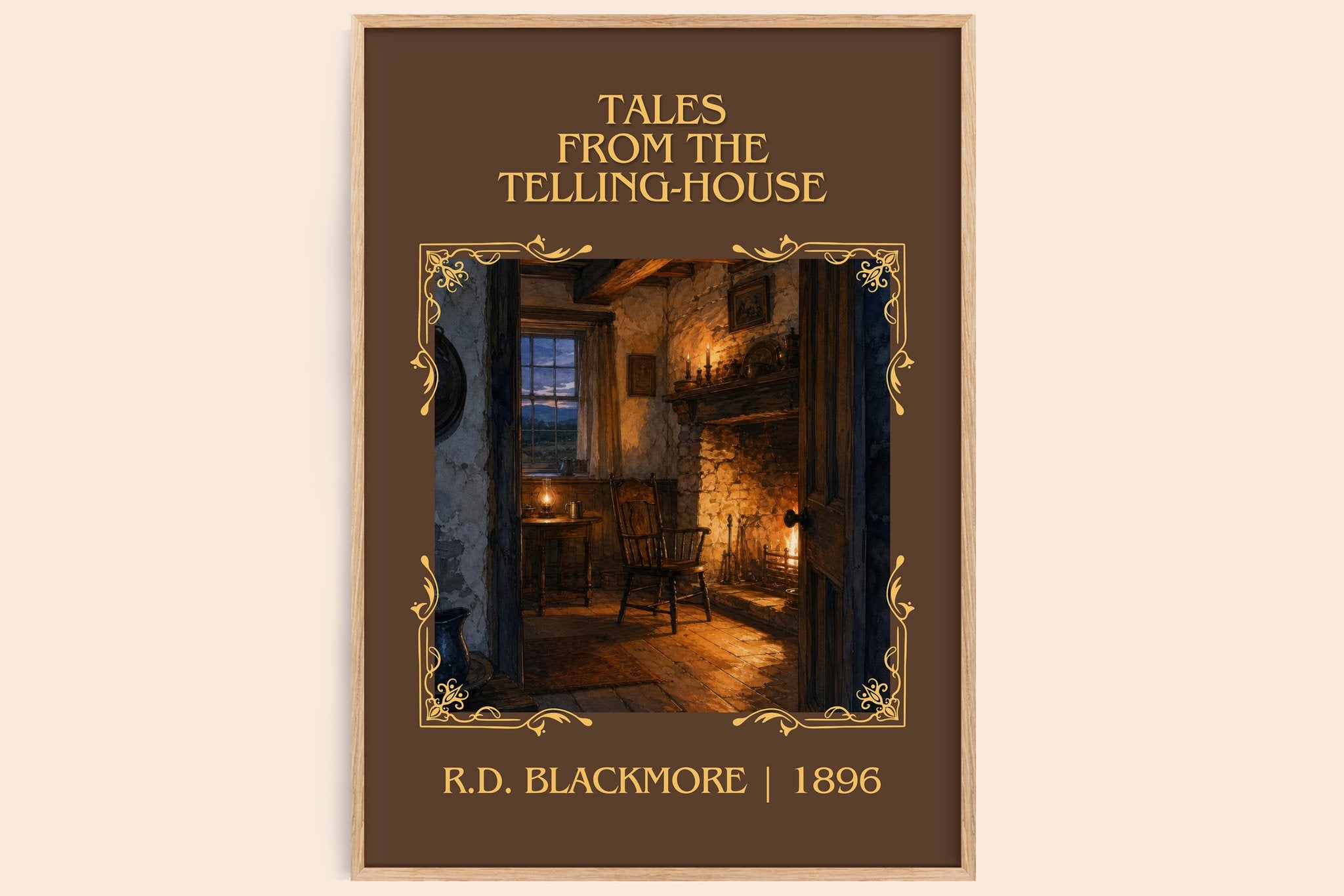 Tales From The Telling-House Classic Book Art Print by R.D. Blackmore