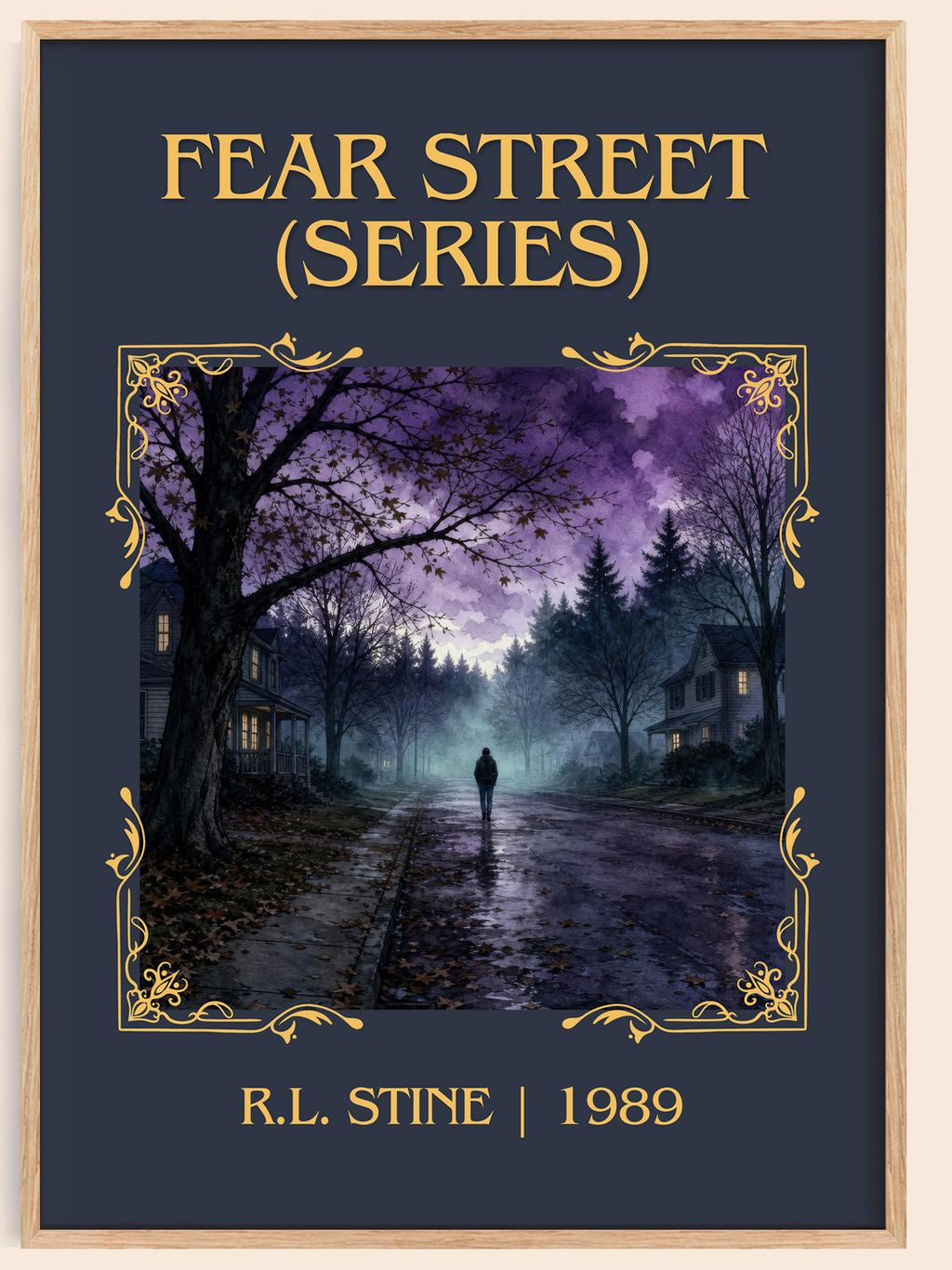 Fear Street (Series) Classic Book Art Print by R.L. Stine – book poster