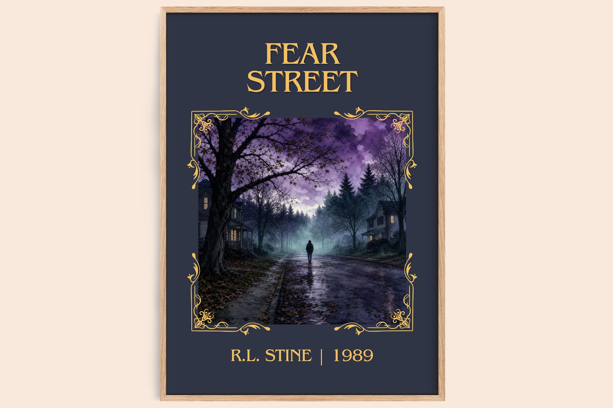 Fear Street Classic Book Art Print by R.L. Stine