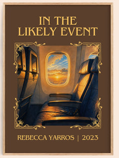 In The Likely Event Classic Book Art Print by Rebecca Yarros – book poster