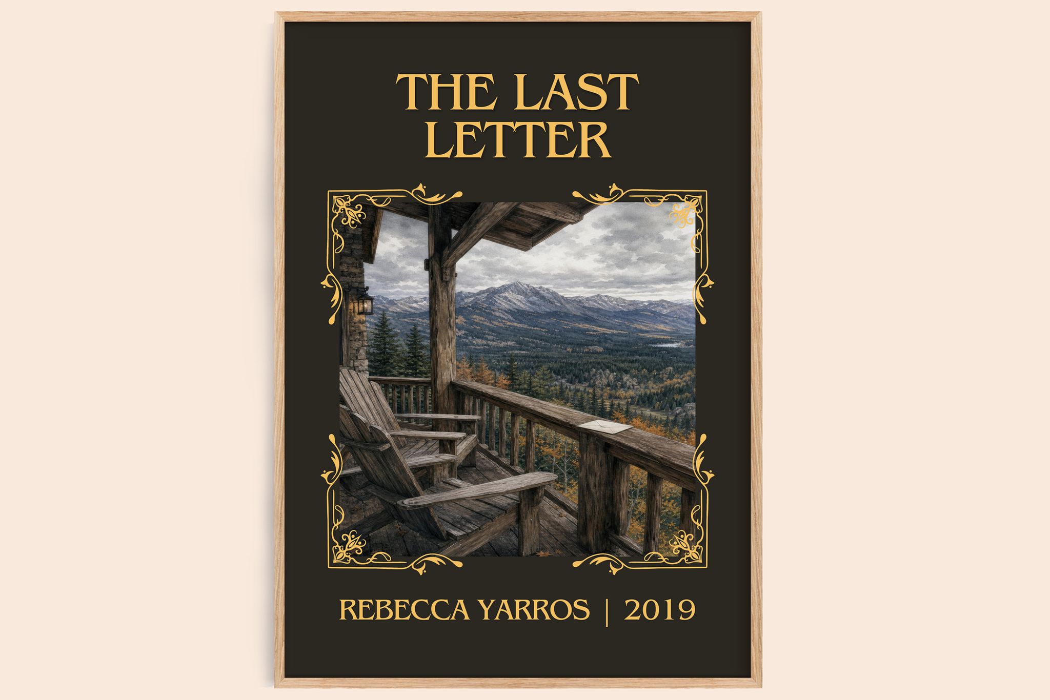 The Last Letter Classic Book Art Print by Rebecca Yarros
