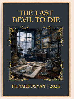 The Last Devil To Die Classic Book Art Print by Richard Osman – book poster