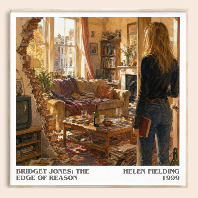 Bridget Jones: The Edge Of Reason Literary Art Print by Helen Fielding