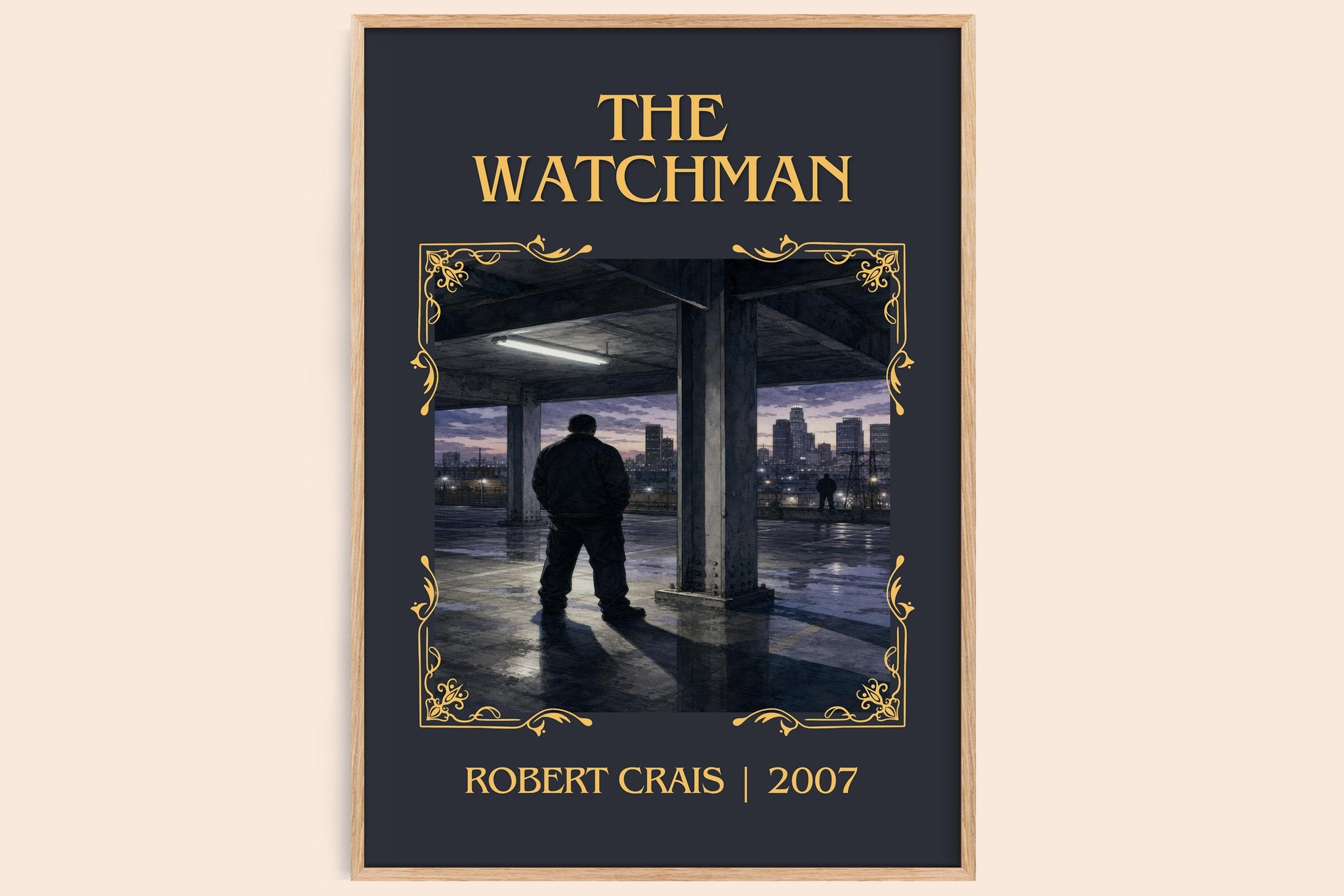 The Watchman Classic Book Art Print by Robert Crais