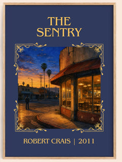 The Sentry Classic Book Art Print by Robert Crais – book poster