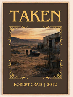 Taken Classic Book Art Print by Robert Crais – book poster