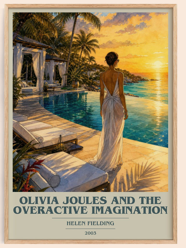 Olivia Joules And The Overactive Imagination Book Cover Poster – H.