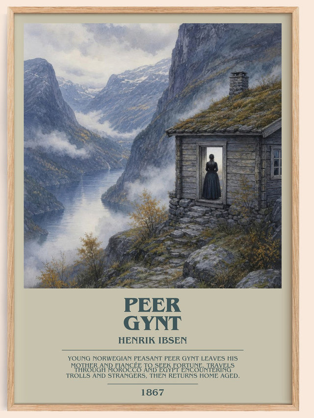 Peer Gynt Bookish Wall Art by Henrik Ibsen