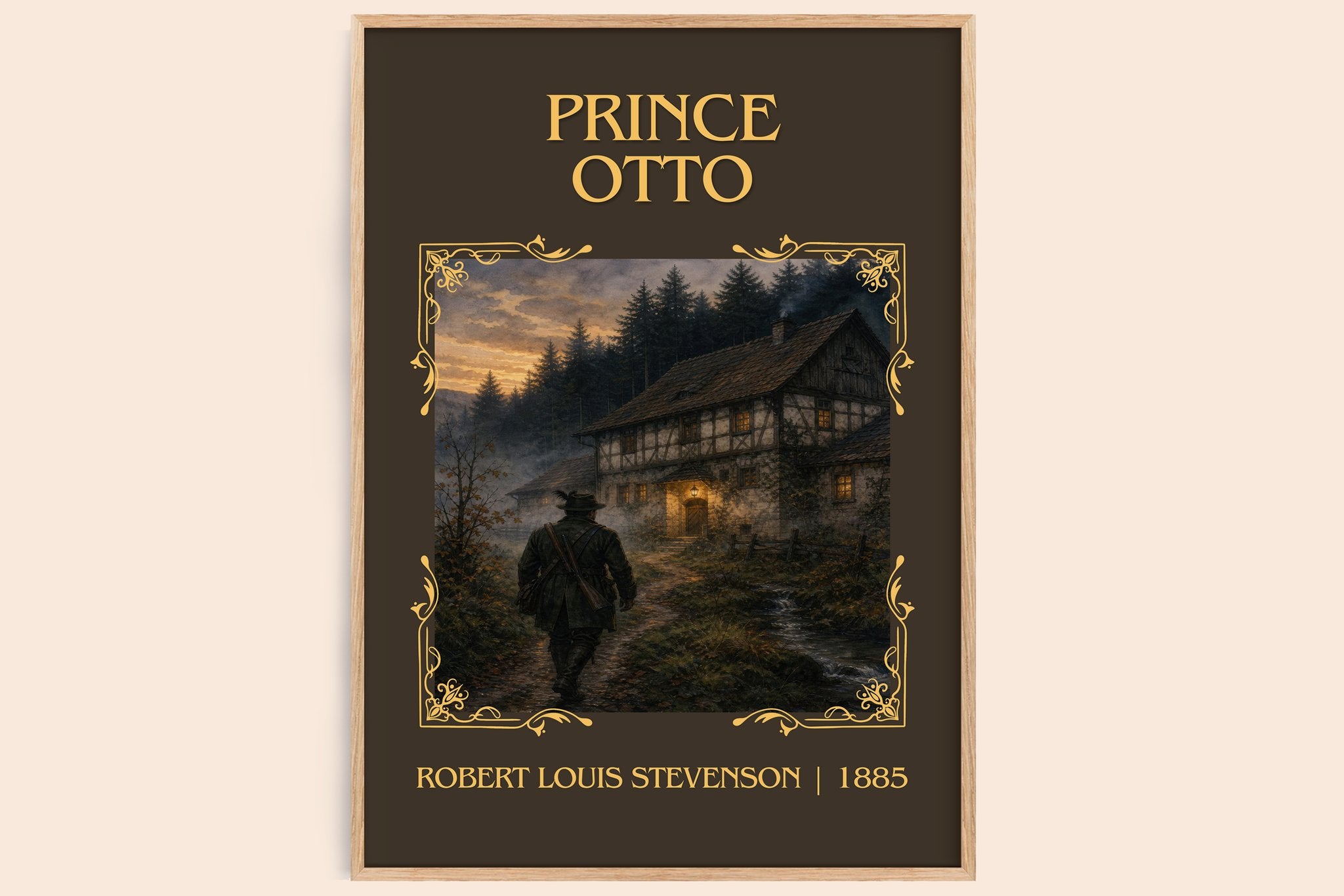 Prince Otto Classic Book Art Print by Robert Louis Stevenson