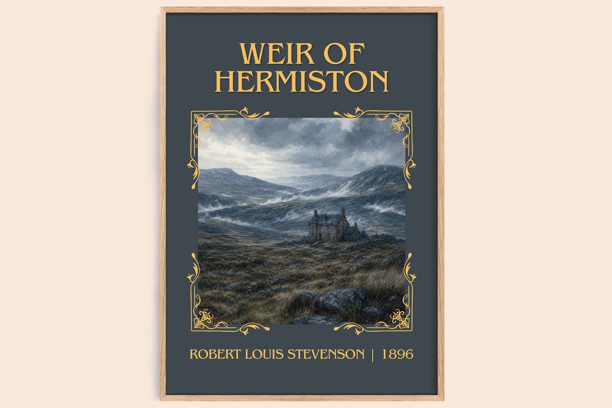Weir Of Hermiston Classic Book Art Print by Robert Louis Stevenson