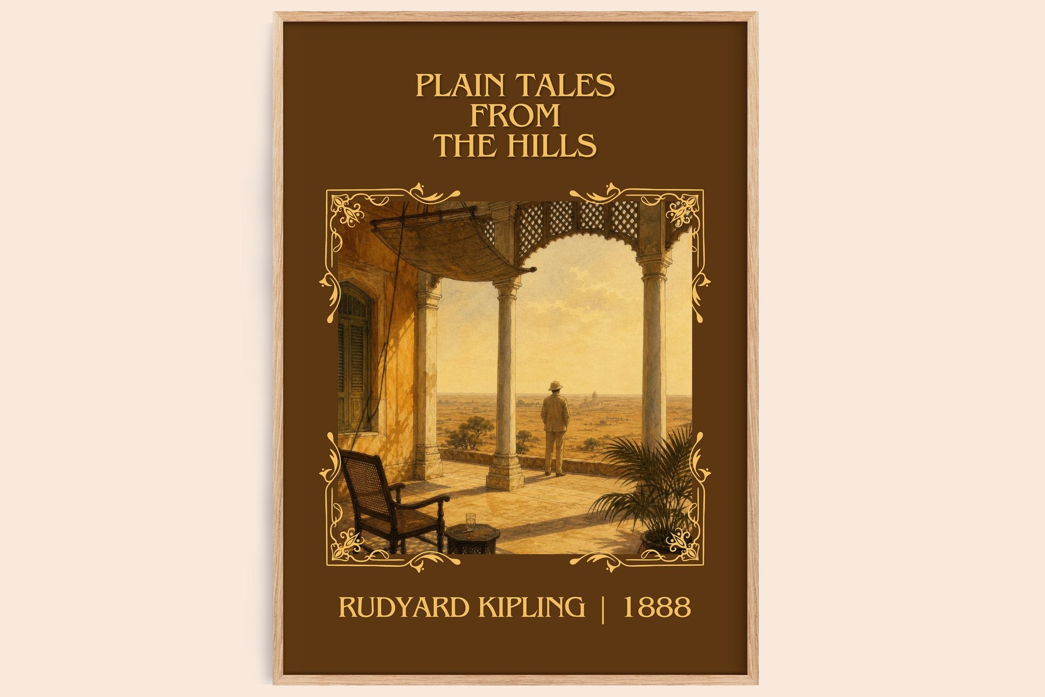 Plain Tales From The Hills Classic Book Art Print by Rudyard Kipling