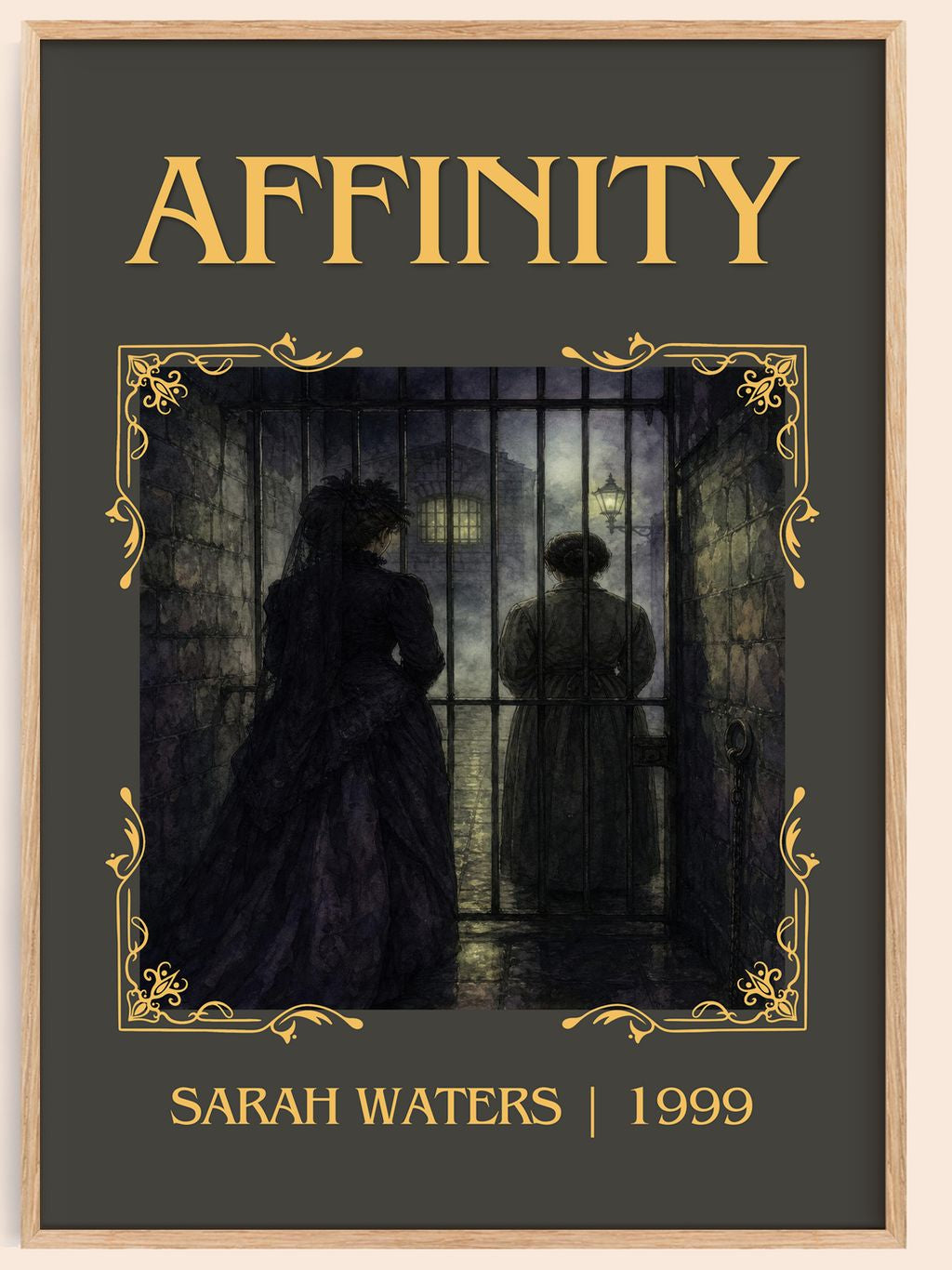 Affinity Classic Book Art Print by Sarah Waters – book poster