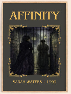 Affinity Classic Book Art Print by Sarah Waters – book poster