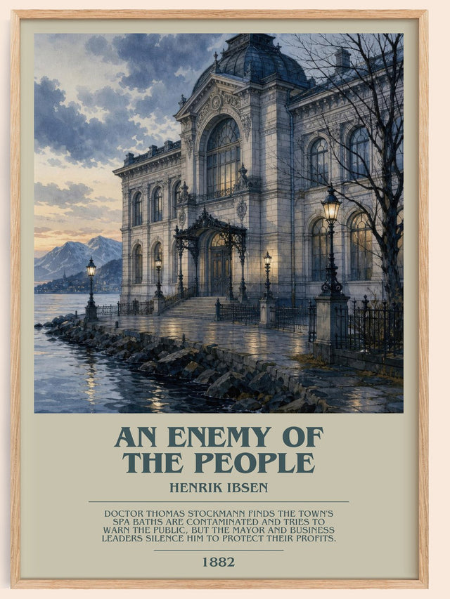 An Enemy Of The People Bookish Wall Art by Henrik Ibsen