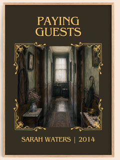 Paying Guests Classic Book Art Print by Sarah Waters – book poster