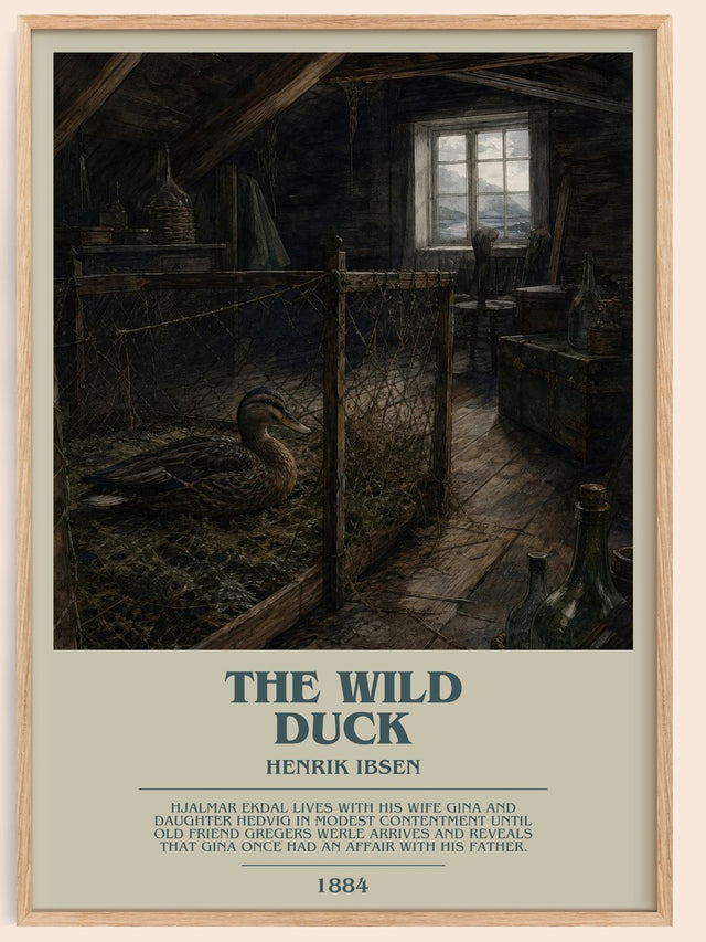 The Wild Duck Bookish Wall Art by Henrik Ibsen