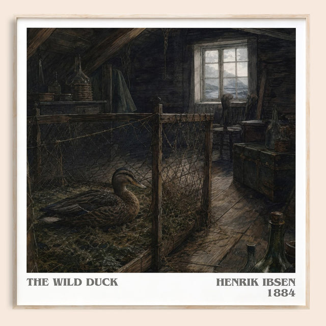 The Wild Duck Literary Art Print by Henrik Ibsen