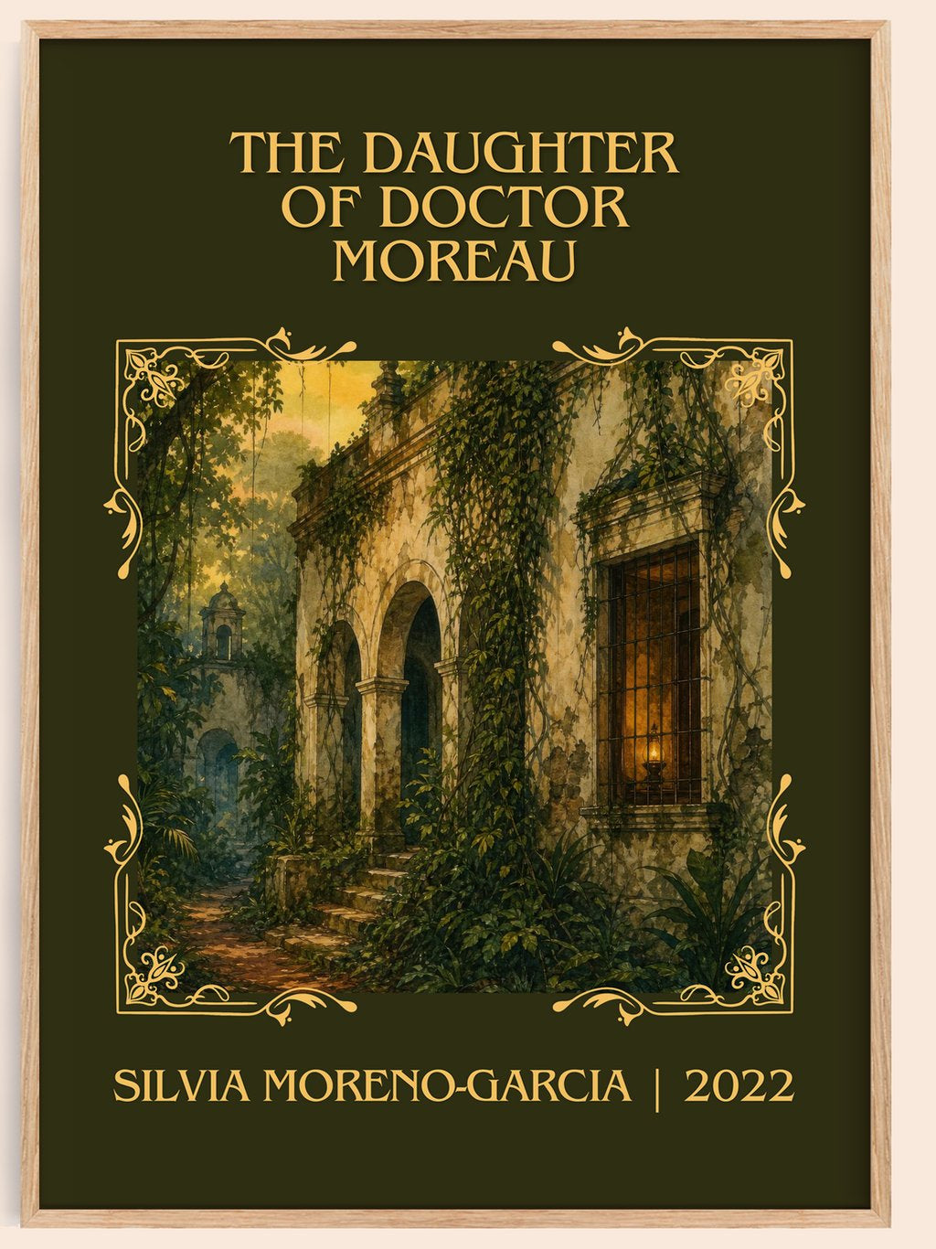 Daughter Of Doctor Moreau Classic Book Art Print by S. Moreno-Garcia – book poster