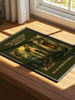 Daughter Of Doctor Moreau Classic Book Art Print by S. Moreno-Garcia – print on a sunlit desk