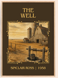The Well Classic Book Art Print by Sinclair Ross – book poster