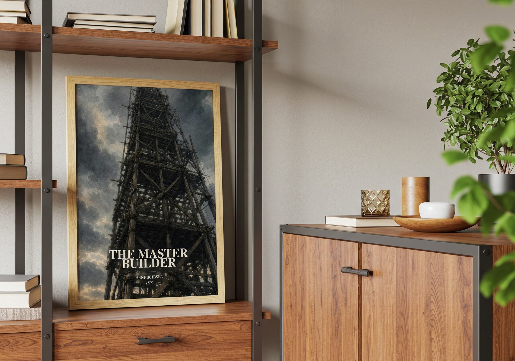 The Master Builder book watercolour illustration paper finish options – matte satin gloss