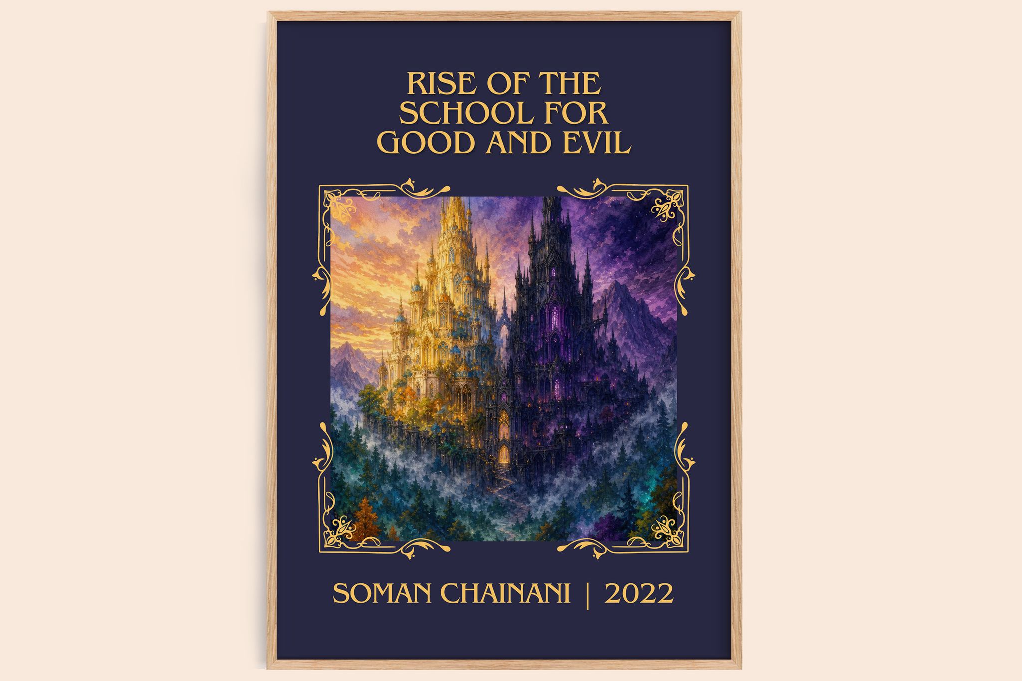 Rise Of The School For Good And Evil Classic Book Art Print by Soman Chainani