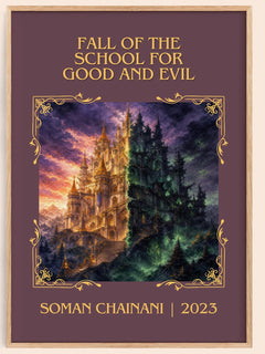 Fall Of The School For Good And Evil Classic Book Art Print by Soman Chainani – book poster