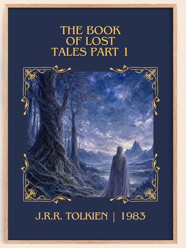 The Book Of Lost Tales Part 1 Classic Book Art Print by J.R.R. Tolkien
