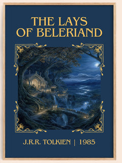 The Lays Of Beleriand Classic Book Art Print by J.R.R. Tolkien – book poster