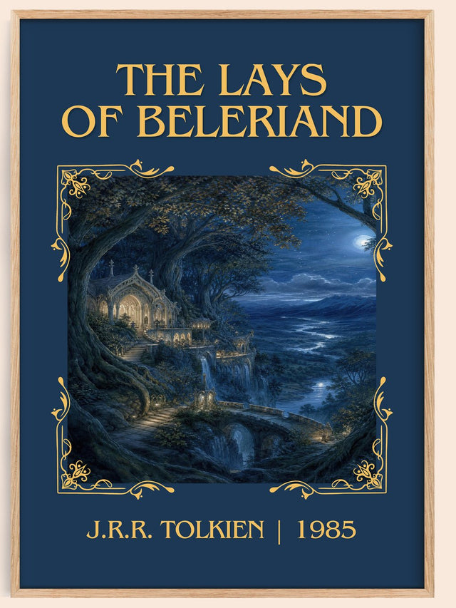 The Lays Of Beleriand Classic Book Art Print by J.R.R. Tolkien