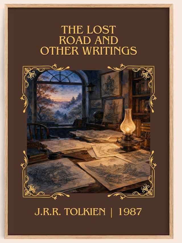 Lost Road And Other Writings Classic Book Art Print by J.R.R. Tolkien