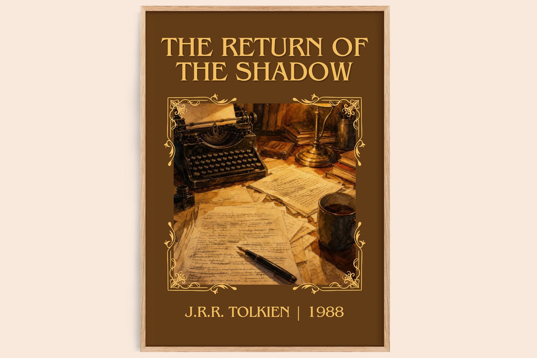 The Return Of The Shadow Classic Book Art Print by J.R.R. Tolkien