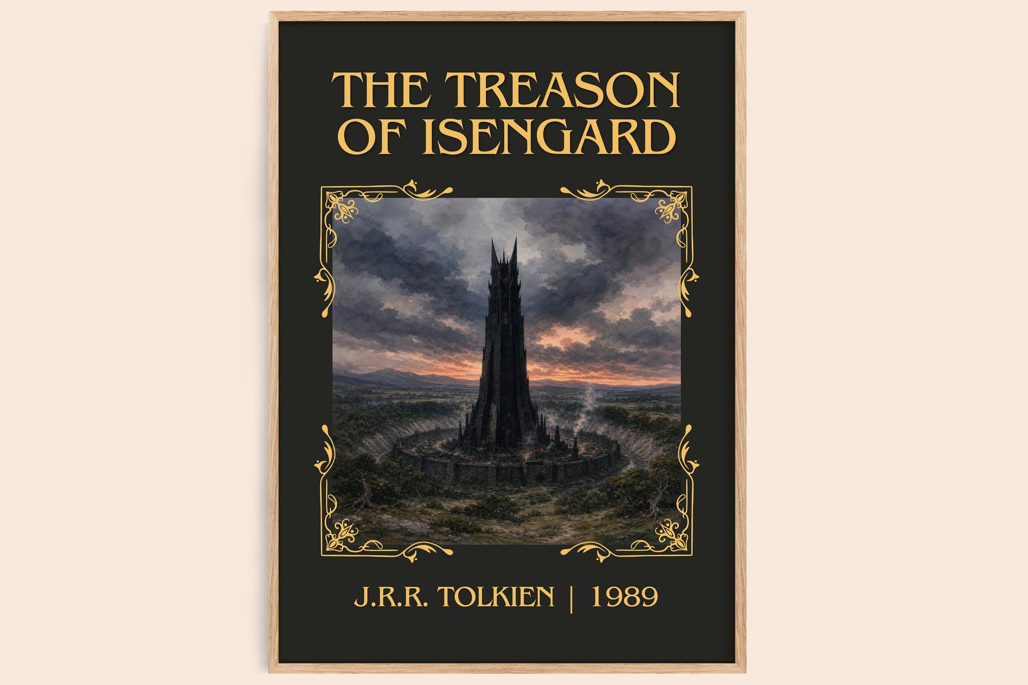 The Treason Of Isengard Classic Book Art Print by J.R.R. Tolkien
