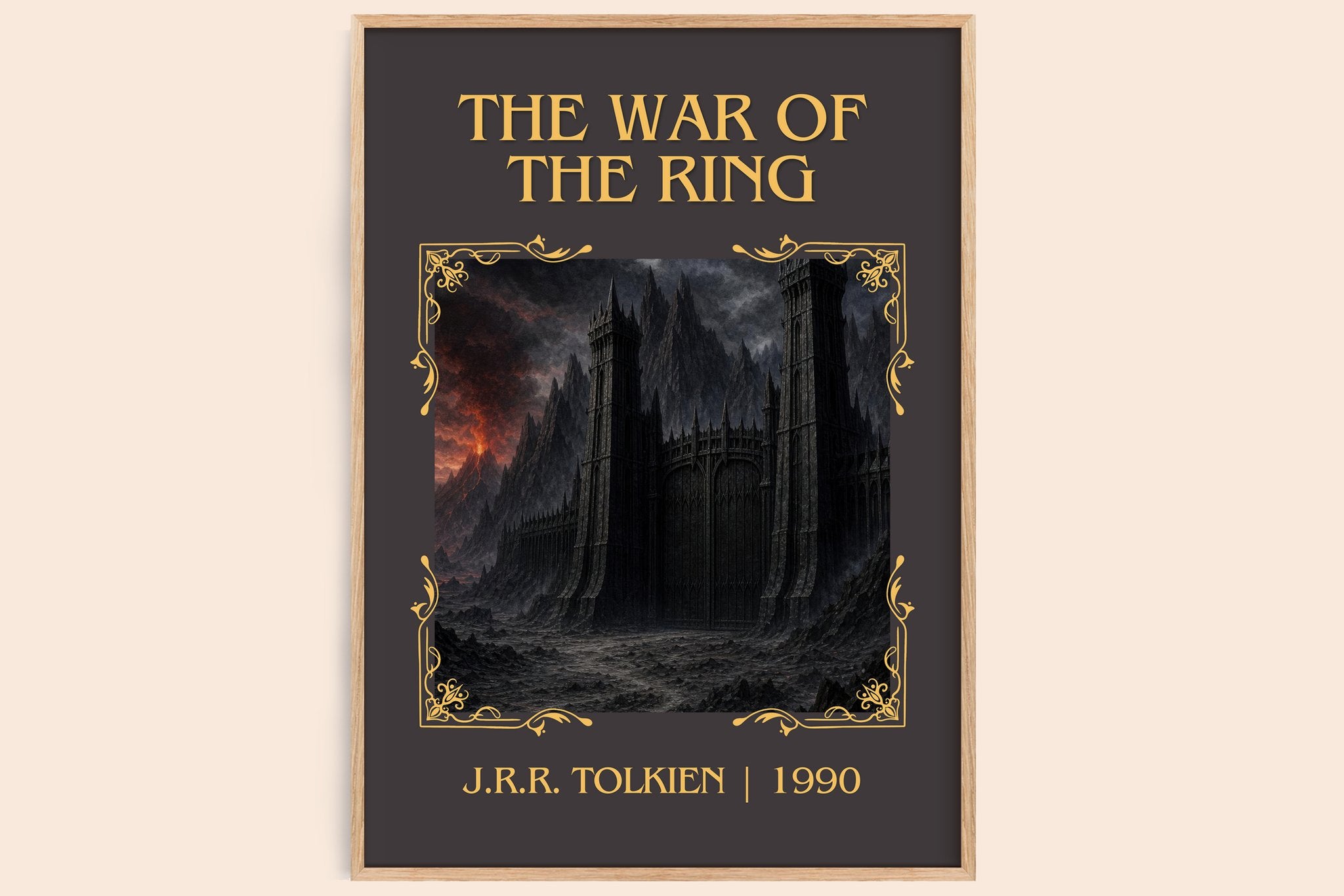 The War Of The Ring Classic Book Art Print by J.R.R. Tolkien