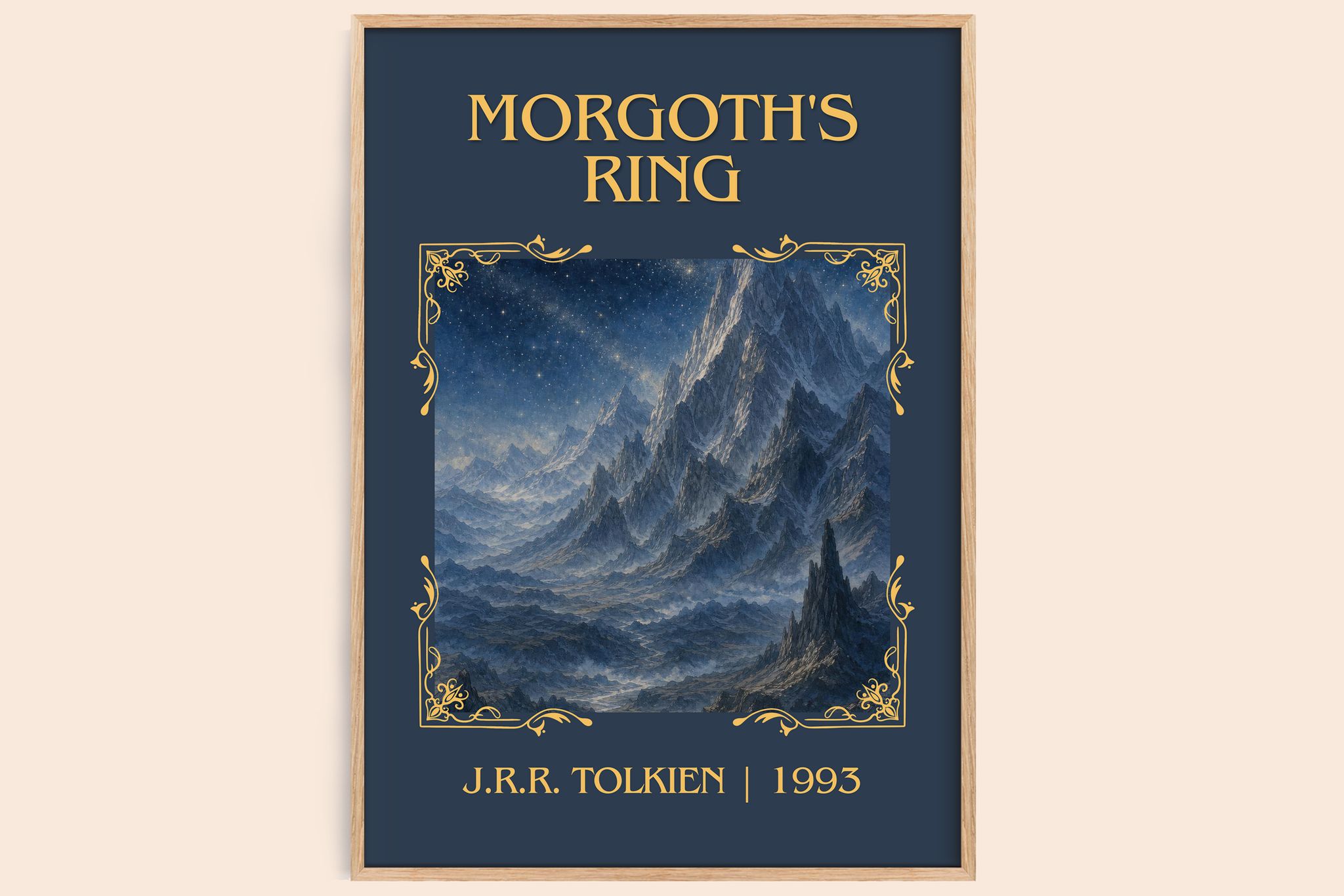 Morgoth's Ring Classic Book Art Print by J.R.R. Tolkien