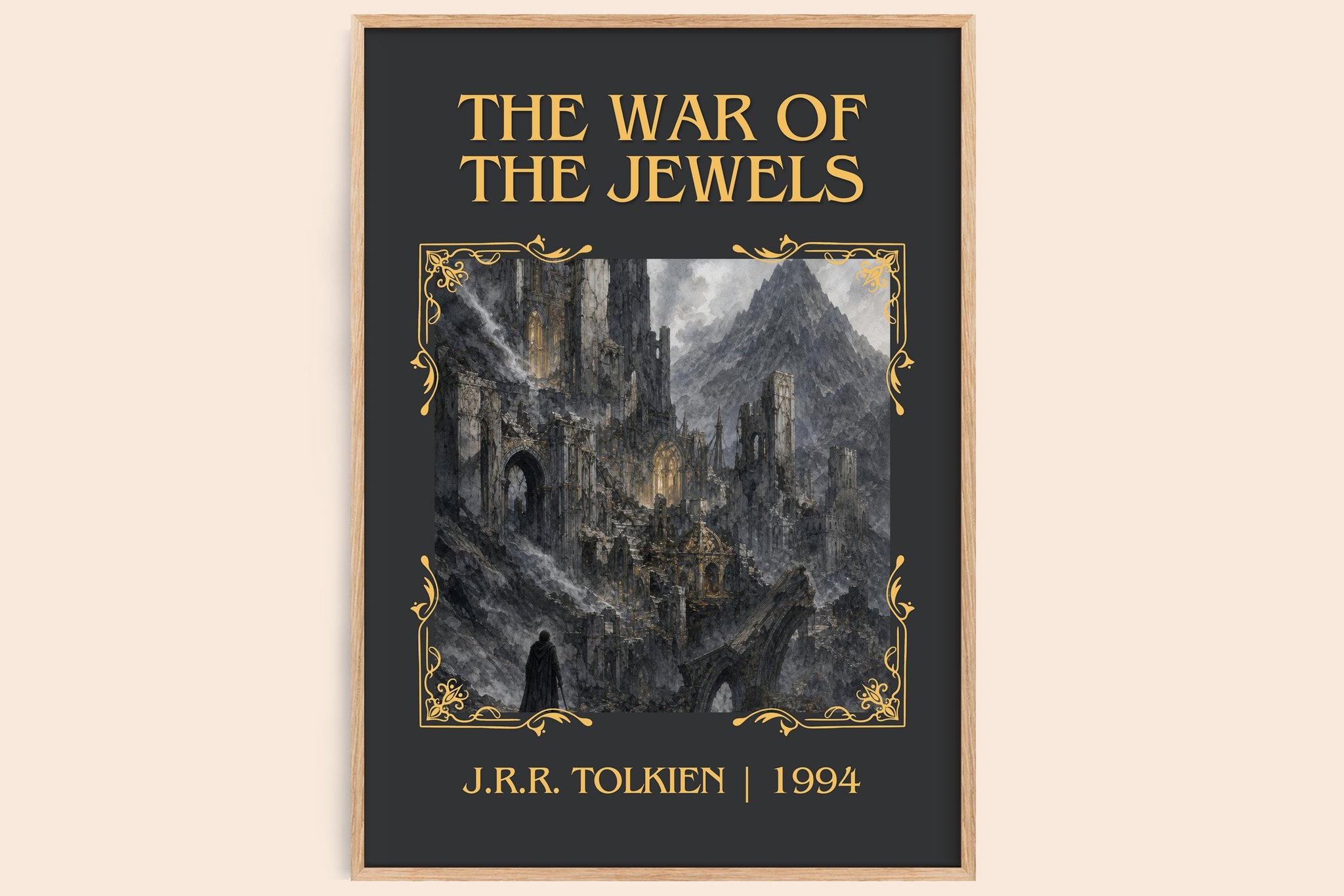 The War Of The Jewels Classic Book Art Print by J.R.R. Tolkien