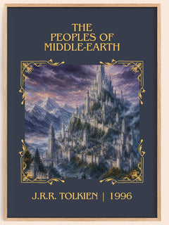 The Peoples Of Middle-Earth Classic Book Art Print by J.R.R. Tolkien – book poster