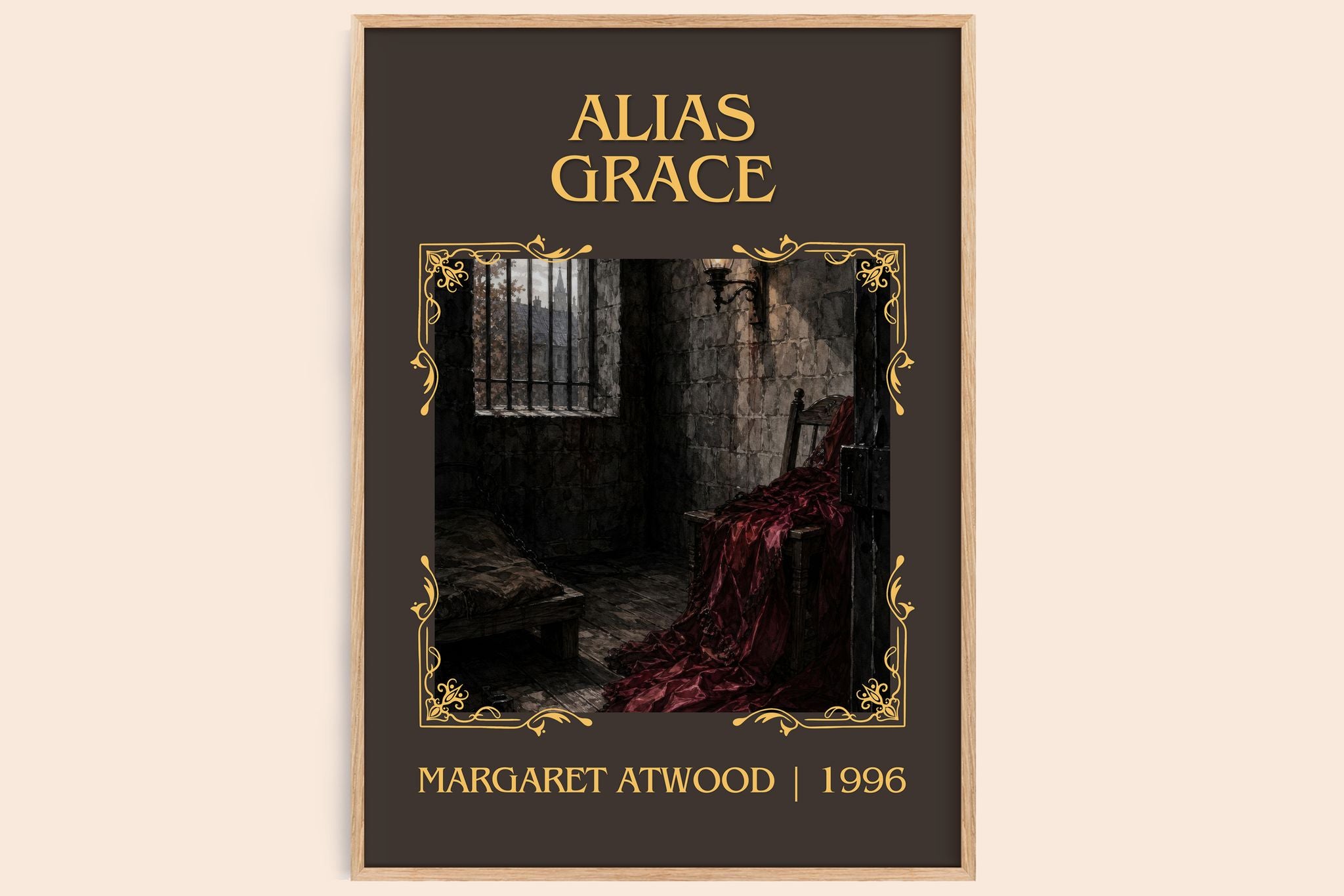 Alias Grace Classic Book Art Print by Margaret Atwood